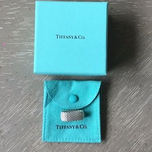 Tiffany & Co. Somerset Mesh Ring 6.5